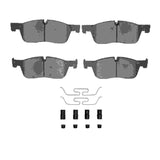 Dynamic Friction 2017-2020 Jaguar XE Front 5000 Advanced Ceramic Brake Pads and Hardware Kit by Dynamic Friction Company 1551-1838-11
