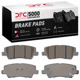 Dynamic Friction 2013-2019 Cadillac CTS Rear 5000 Advanced Ceramic Brake Pads by Dynamic Friction Company 1551-1839-00