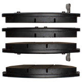 Dynamic Friction 2016-2022 Hyundai Elantra Front 5000 Advanced Ceramic Brake Pads by Dynamic Friction Company 1551-1847-00