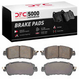 Dynamic Friction 2016-2025 Mazda 2 (Mexico) Front 5000 Advanced Ceramic Brake Pads by Dynamic Friction Company 1551-1852-00