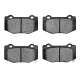 Dynamic Friction 2016-2020 Ford Mustang Rear 5000 Advanced Low Metallic Brake Pads by Dynamic Friction Company 1551-1854-00
