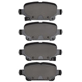 Dynamic Friction 2016-2023 Buick Regal Sportback Rear 5000 Advanced Ceramic Brake Pads by Dynamic Friction Company 1551-1857-00