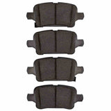 Dynamic Friction 2016-2023 Buick Regal Sportback Rear 5000 Advanced Ceramic Brake Pads by Dynamic Friction Company 1551-1857-00