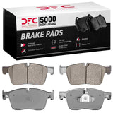 Dynamic Friction 2016-2025 Jaguar XF Front 5000 Advanced Ceramic Brake Pads by Dynamic Friction Company 1551-1861-00