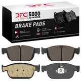 Dynamic Friction 2016-2024 Polestar Polestar 2 Front 5000 Advanced Low Metallic Brake Pads by Dynamic Friction Company 1551-1865-00