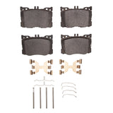 Dynamic Friction 2016-2023 Mercedes-Benz GLC300 Front 5000 Advanced Ceramic Brake Pads and Hardware Kit by Dynamic Friction Company 1551-1871-01