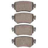 Dynamic Friction 2016-2021 Mazda 6 Rear 5000 Advanced Ceramic Brake Pads by Dynamic Friction Company 1551-1874-00