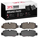 Dynamic Friction 2016-2023 Mercedes-Benz Viano (Mexico) Rear 5000 Advanced Low Metallic Brake Pads by Dynamic Friction Company 1551-1893-00