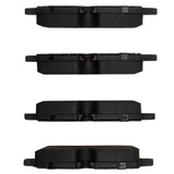 Dynamic Friction 2016-2023 Mercedes-Benz Viano (Mexico) Rear 5000 Advanced Low Metallic Brake Pads by Dynamic Friction Company 1551-1893-00