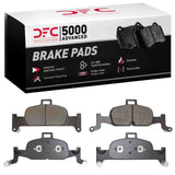 Dynamic Friction 2016-2025 Audi Q5 (USA/Canada) Except Hybrid Front 5000 Advanced Ceramic Brake Pads by Dynamic Friction Company 1551-1897-00