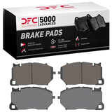 Dynamic Friction 2016-2025 Audi RS6 Front 5000 Advanced Low Metallic Brake Pads by Dynamic Friction Company 1551-1899-00