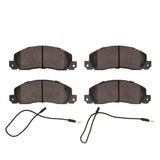 Dynamic Friction 1987-1992 Winnebago Centauri Front 5000 Advanced Ceramic Brake Pads by Dynamic Friction Company 1551-1902-00