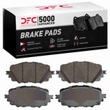 Dynamic Friction 2016-2025 Mazda MX-5 Miata Front 5000 Advanced Ceramic Brake Pads by Dynamic Friction Company 1551-1903-00