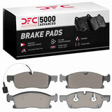 Dynamic Friction 2017-2023 Maserati Levante Front 5000 Advanced Low Metallic Brake Pads by Dynamic Friction Company 1551-1904-20