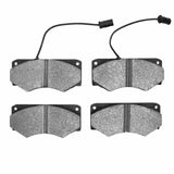 Dynamic Friction 1989-2001 LaForza La Forza Front 5000 Advanced Low Metallic Brake Pads by Dynamic Friction Company 1551-1909-00