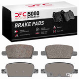 Dynamic Friction 2016-2021 Chevrolet Malibu Rear 5000 Advanced Ceramic Brake Pads by Dynamic Friction Company 1551-1921-00