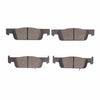 Dynamic Friction 2016-2019 Smart Fortwo Front 5000 Advanced Ceramic Brake Pads