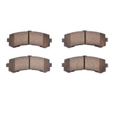 Dynamic Friction 2010-2018 Nissan Patrol (Latin America) Rear 5000 Advanced Ceramic Brake Pads by Dynamic Friction Company 1551-1959-00