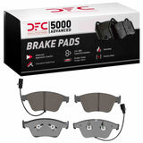 Dynamic Friction 2003-2018 Bentley Flying Spur Front 5000 Advanced Low Metallic Brake Pads by Dynamic Friction Company 1551-1960-00