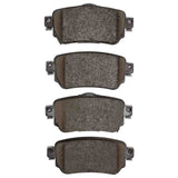Dynamic Friction 2017-2025 Nissan Leaf Rear 5000 Advanced Ceramic Brake Pads by Dynamic Friction Company 1551-1965-00