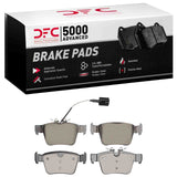 Dynamic Friction 2017-2024 Maserati Grecale Rear 5000 Advanced Ceramic Brake Pads by Dynamic Friction Company 1551-1989-00