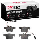 Dynamic Friction 2017-2025 Alfa Romeo Giula Rear 5000 Advanced Ceramic Brake Pads by Dynamic Friction Company 1551-1989-10