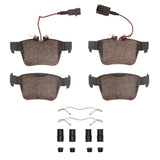 Dynamic Friction 2017-2025 Alfa Romeo Giula Rear 5000 Advanced Ceramic Brake Pads and Hardware Kit by Dynamic Friction Company 1551-1989-11