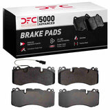 Dynamic Friction 2014-2024 Maserati Quattroporte Front 5000 Advanced Low Metallic Brake Pads by Dynamic Friction Company 1551-1990-00