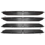 Dynamic Friction 2017-2024 Ford F-550 Super Duty Front/Rear 5000 Advanced Semi Metallic Brake Pads by Dynamic Friction Company 1551-2018-00