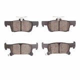 Dynamic Friction 2017-2018 Buick Envision Rear 5000 Advanced Ceramic Brake Pads by Dynamic Friction Company 1551-2025-00