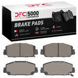 Dynamic Friction 2017-2019 Honda CR-V Front 5000 Advanced Ceramic Brake Pads by Dynamic Friction Company 1551-2036-00