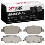 Dynamic Friction 2017-2025 Honda CR-V Rear 5000 Advanced Ceramic Brake Pads by Dynamic Friction Company 1551-2037-00