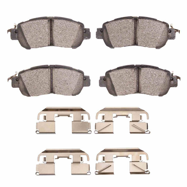 Dynamic Kicks Front Dynamic Friction 2017-2025 Nissan Kicks Front 5000 Advanced Ceramic ...