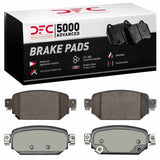 Dynamic Friction 2017-2024 Mazda CX-3 Rear 5000 Advanced Ceramic Brake Pads by Dynamic Friction Company 1551-2042-00