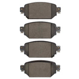 Dynamic Friction 2017-2024 Mazda CX-3 Rear 5000 Advanced Ceramic Brake Pads by Dynamic Friction Company 1551-2042-00