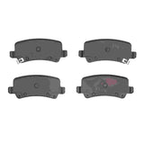 Dynamic Friction 2016-2017 Hyundai Azera Rear 5000 Advanced Ceramic Brake Pads by Dynamic Friction Company 1551-2044-00