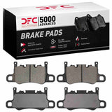 Dynamic Friction 2017-2025 Audi RS e-Tron GT Rear 5000 Advanced Low Metallic Brake Pads by Dynamic Friction Company 1551-2046-00