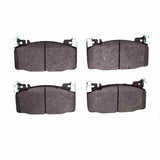 Dynamic Friction 2016-2017 Mercedes-Benz Maybach S600 Front 5000 Advanced Low Metallic Brake Pads by Dynamic Friction Company 1551-2048-00