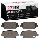 Dynamic Friction 2017-2019 Kia Cadenza Rear 5000 Advanced Ceramic Brake Pads by Dynamic Friction Company 1551-2050-00