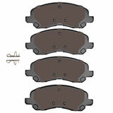Dynamic Friction 2016-2017 Jeep Patriot Front 5000 Advanced Ceramic Brake Pads by Dynamic Friction Company 1551-2057-00
