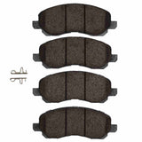 Dynamic Friction 2016-2017 Jeep Patriot Front 5000 Advanced Ceramic Brake Pads by Dynamic Friction Company 1551-2057-00