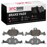 Dynamic Friction 2017-2020 BMW 530i xDrive Front 5000 Advanced Ceramic Brake Pads by Dynamic Friction Company 1551-2060-00
