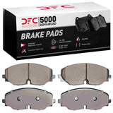 Dynamic Friction 2018-2025 Volkswagen Atlas/Atlas Cross Sport Front 5000 Advanced Ceramic Brake Pads by Dynamic Friction Company 1551-2074-00