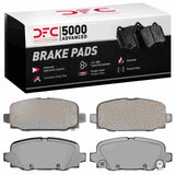 Dynamic Friction 2017-2025 Jeep Compass Rear 5000 Advanced Ceramic Brake Pads by Dynamic Friction Company 1551-2081-00
