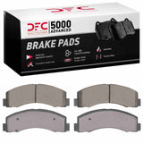 Dynamic Friction 2010-2021 Ford F-150 RWD Front 5000 Advanced Ceramic Brake Pads by Dynamic Friction Company 1551-2087-00