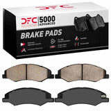 Dynamic Friction 2018-2025 Honda Odyssey Front 5000 Advanced Ceramic Brake Pads by Dynamic Friction Company 1551-2089-00