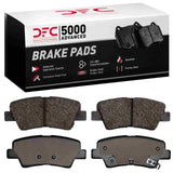 Dynamic Friction 2017-2025 Hyundai Tucson Rear 5000 Advanced Ceramic Brake Pads by Dynamic Friction Company 1551-2098-00