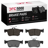 Dynamic Friction 2018-2025 Acura Integra Rear 5000 Advanced Ceramic Brake Pads by Dynamic Friction Company 1551-2102-00
