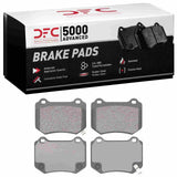 Dynamic Friction 2018-2025 Subaru WRX Rear 5000 Advanced Low Metallic Brake Pads by Dynamic Friction Company 1551-2118-00