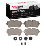 Dynamic Friction 2018-2025 Jaguar E-Pace Front 5000 Advanced Ceramic Brake Pads and Hardware Kit by Dynamic Friction Company 1551-2133-01